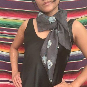 Wolf Patterned Scarf